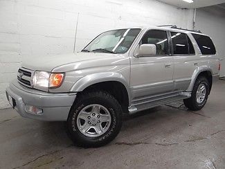 1999 toyota 4runner limited 4x4 leather sunroof 1-owner clean carfax we finance!