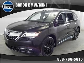 2014 acura mdx awd 4dr tech pkg dual zone climate control security system