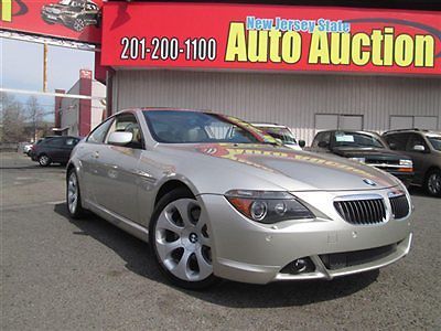07 bmw 650i smg trans carfax certified leather panoroof sport package pre owned