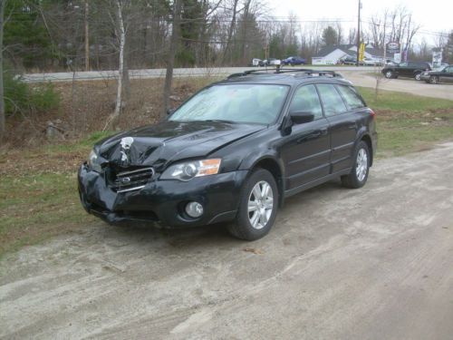 2005 subaru outback limited wagon 4-door 2.5l loaded leather repairable