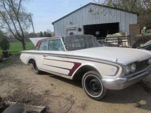 1960 ford galaxie for restore solid new mexico car new windshield no reserve!!