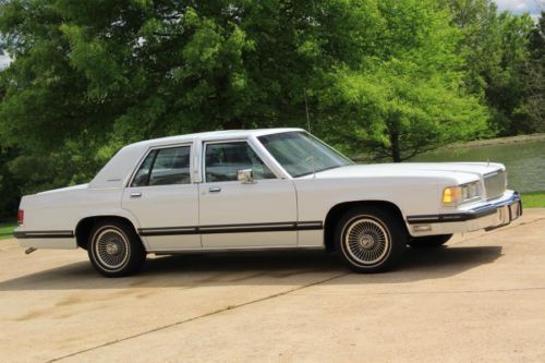 89 mercury grand marquis ls 1 owner 49k original miles serviced shipping availab