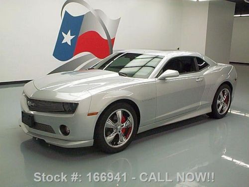 2010 chevy camaro 2lt rs auto sunroof leather 20&#039;s 67k texas direct auto
