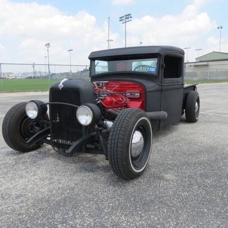 1932 ford pickup truck - hot rod - rat rod - turn key cruiser - texas truck