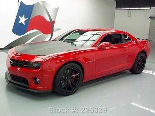 2013 chevy camaro 2ss 1le performance rs 6-speed nav 5k texas direct auto