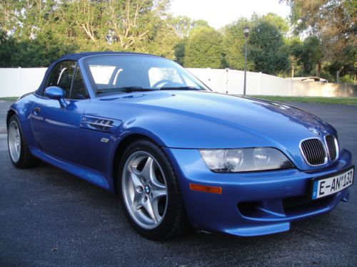 2000 bmw m roadster estoril blue 118k miles in stunning conditions