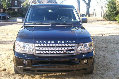 2009 supercharged land rover range rover sport.  no reserve