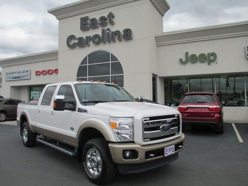 2012 ford f-250 4wd crew cab king ranch gas