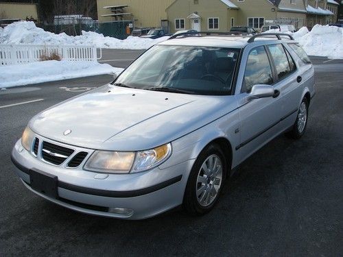 2003 saab 9-5 linear wagon 5 speed leather 1 owner well maintained clean cheap