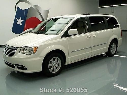 2013 chrysler town &amp; country touring dvd rear cam 14k! texas direct auto
