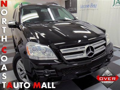 2009(09)gl450 4matic awd blk/blk fact wty only 32k navi back up cam 3rd row seat