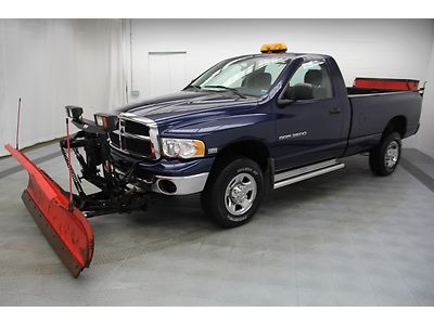7-1/2 plow salter 4x4 low miles no reserve $15995 buys it