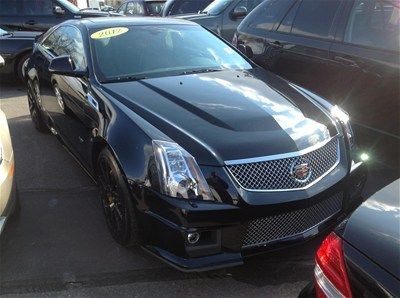 2012 cadillac cts-v coupe only 3000 miles! black