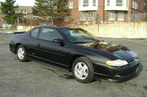 2001 chevy chevrolet monte carlo ss limited edition auto v6 sunroof! no reserve!