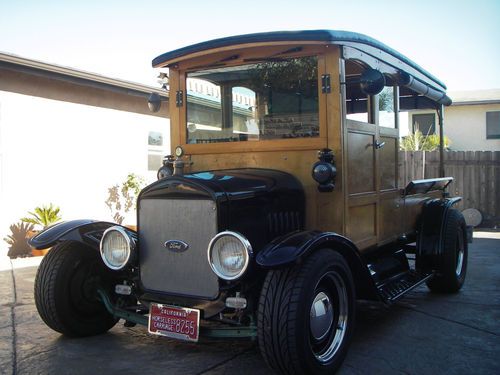 1921 ford woody delivery wagon