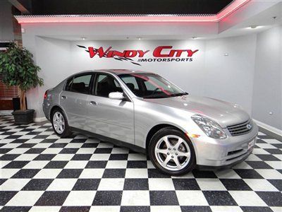 2003 infinity g35 sport sedan~1 adult owner~htd leather~bose~serviced &amp; clean!!!