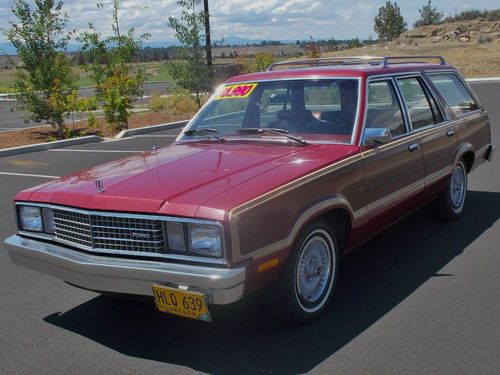 1978 ford fairmont country squire woody wagon with only 65,970 miles!
