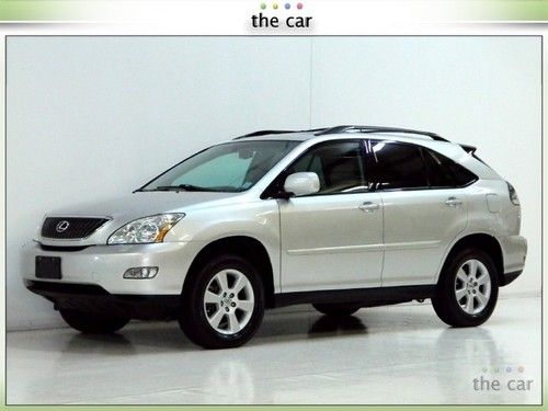 07 rx350 awd premium pkg heated leather moonroof pwr-gate towing pristine