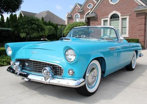 1956 ford thunderbird convertible gorgeous restored wow