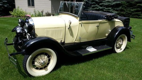 Ford 1929 model a roadster-shay replica (1980)