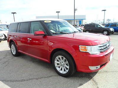 2009 ford flex sel w/ leather, rear entertainment and only 45k