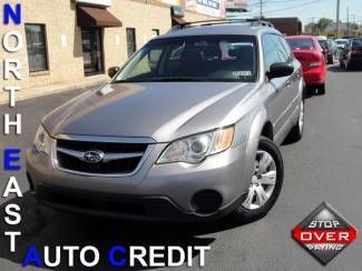 2008 (08) outback awd keyless entry roof rack 4 speed auto w/ o/d  we finance!!