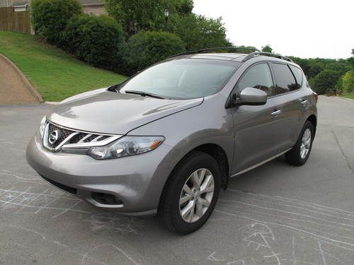 2011 nissan murano sl loaded leather mp3 sunroof only 13k miles