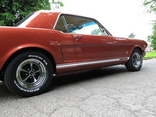 1966 mustang - rare emberglo gt coupe (stunning restoration)