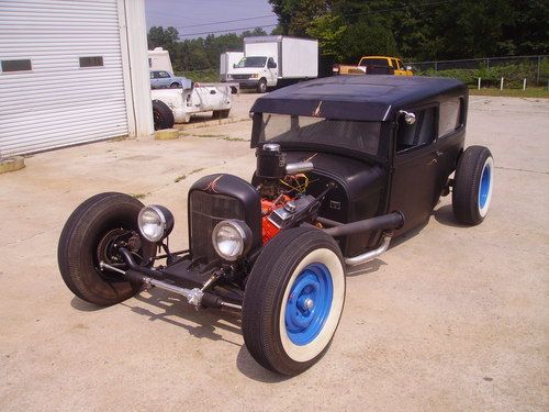 1929 ford sedan ratrod 350 v8 lots of new parts new exhaust runs &amp; looks great
