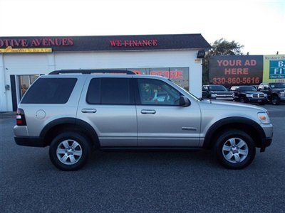 2007 ford explorer xlt 4wd clean car fax one owner best price must see!