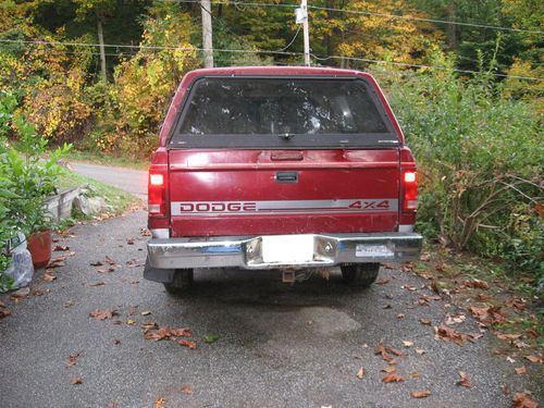 1995 dodge dakota 4x4 v6 pick up truck