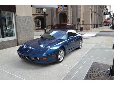 1999 456 gta blue nart with cuoio leather call roland kantor 847-343-2721 lqqk