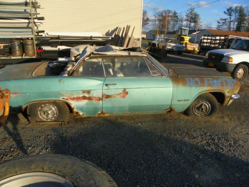 65 chevrolet impala ss convertible barn find  original and complete