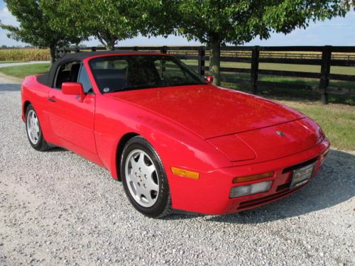 One owner 1990 porsche 944 s2 cabriolet nicest anywhere every record