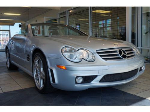 2006 mercedes sl55 amg, 030 performance package, rare silver, charcoal, 87000