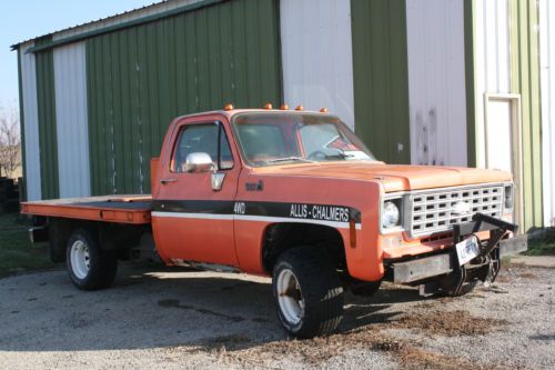 1976 chevrolet c10 pickup (with 4x4 and snow plow controls)