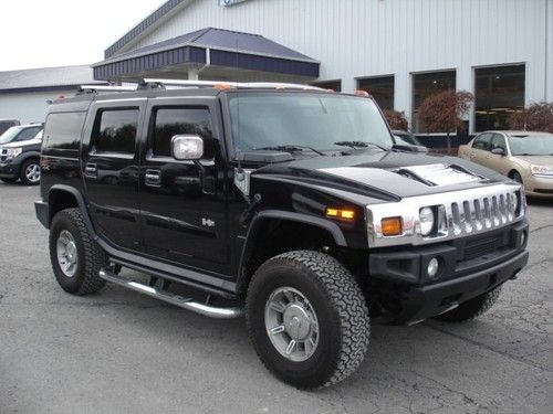 2005 hummer h2  leather roof clean carfax fresh pa inspection