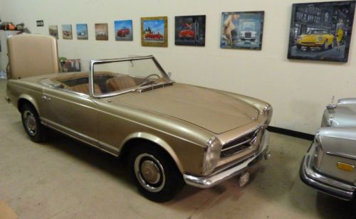 1967 mercedes 250sl w113 pagoda roadster european model one of only 5,196 made!