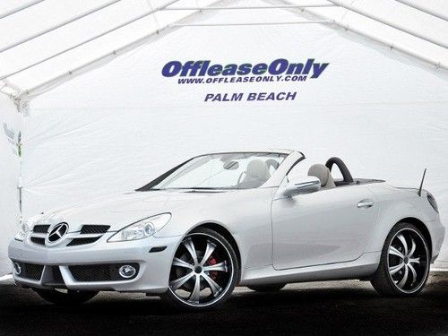 Custom wheels convertible retractable hard top factory warranty off lease only