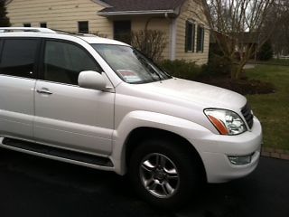 Gx470 2008, nav, auto strt, dvd/video, lther(tan),pearlwhite,83k,well-maintained