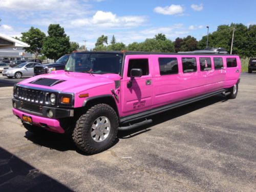 Hummer h2 limo limousine xxx edition pink