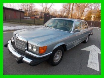 1980 mercedes-benz 450 sel-super low miles-original survivor and best and year !
