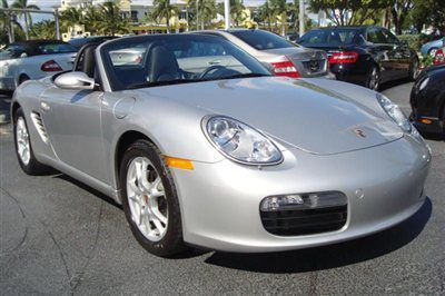 Only 22k low miles on this beautiful perfect carfax '05 porsche boxster roadster