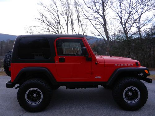 2006 jeep wrangler rubicon hardtop 4x4 lifted automatic new wheels super clean