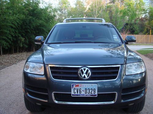 2006 volkswagen touareg awd-sunroof-heated leather-very clean-only 86k miles
