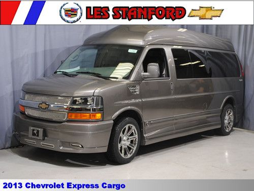 Chevrolet:express- explorer conversion van high-top brand new 2013 full warranty