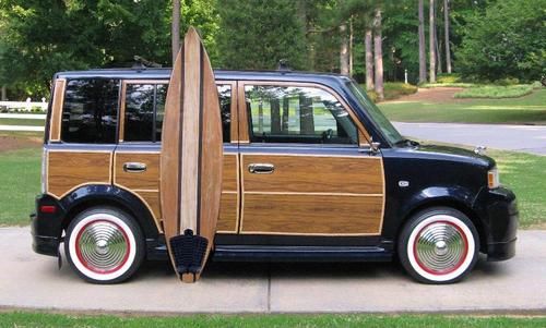 2005 scion xb toyota~custom retro woody wagon replica~streetrod~classic show car