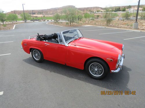 1970 mg midget roadster mk3 a seriers no reserve auction classic daily driver