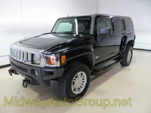 Hummer h3 4wd 4dr suv dvd leather
