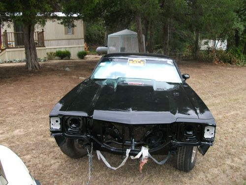 1971 chevelle ss project car w/ matching #350 engine